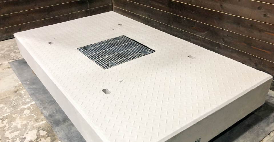 デザイン床版w1760×t200×L1000(995) G蓋受枠付き