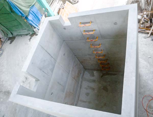 4分割オーダー桝 2000□xH3000底付総H3150